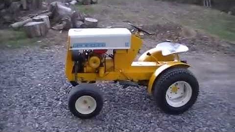 New to me Cub Cadet 71, Caught in the rain.