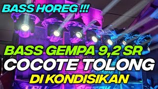 DJ PARTY COCOTE TOLONG DI KONDISIKAN BASS NGANTEM TERBARU || FT AREK NDESO PRODUCTION