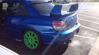 2006 Subaru Impreza WRX STI WRB Magnaflow Full Exhaust Super Loud Reving!