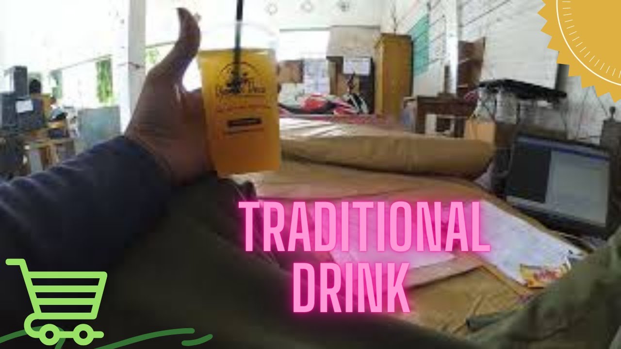 Проблема с питьем , традиционный напиток