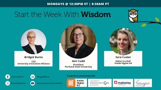 Leading with Empathy and Purpose | President Ann Cudd | Weekly Wisdom