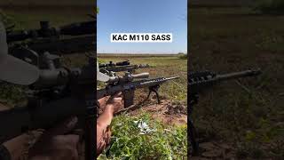 Kac M110 Sass With My M110A1 Sdmr In The Back 