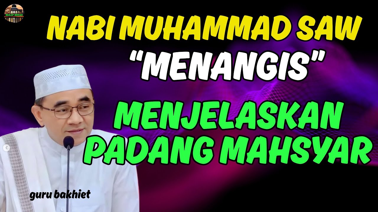 bangkit dari kubur dihalau menuju padang mahsyar dalam rupa kera, rupa babi . guru bakhiet