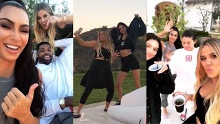 Kardashians Celebrate Khloé's 34th Birthday & Tristan Unblocks Kim on Instagram