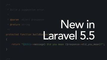 New in Laravel 5.5: Project: Custom validation rule classes (10/16)