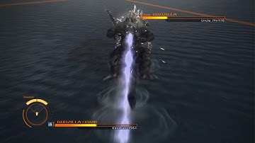 Godzilla PS5 Online Battles: Godzilla 1964 vs Godzilla (Spiral Breath)