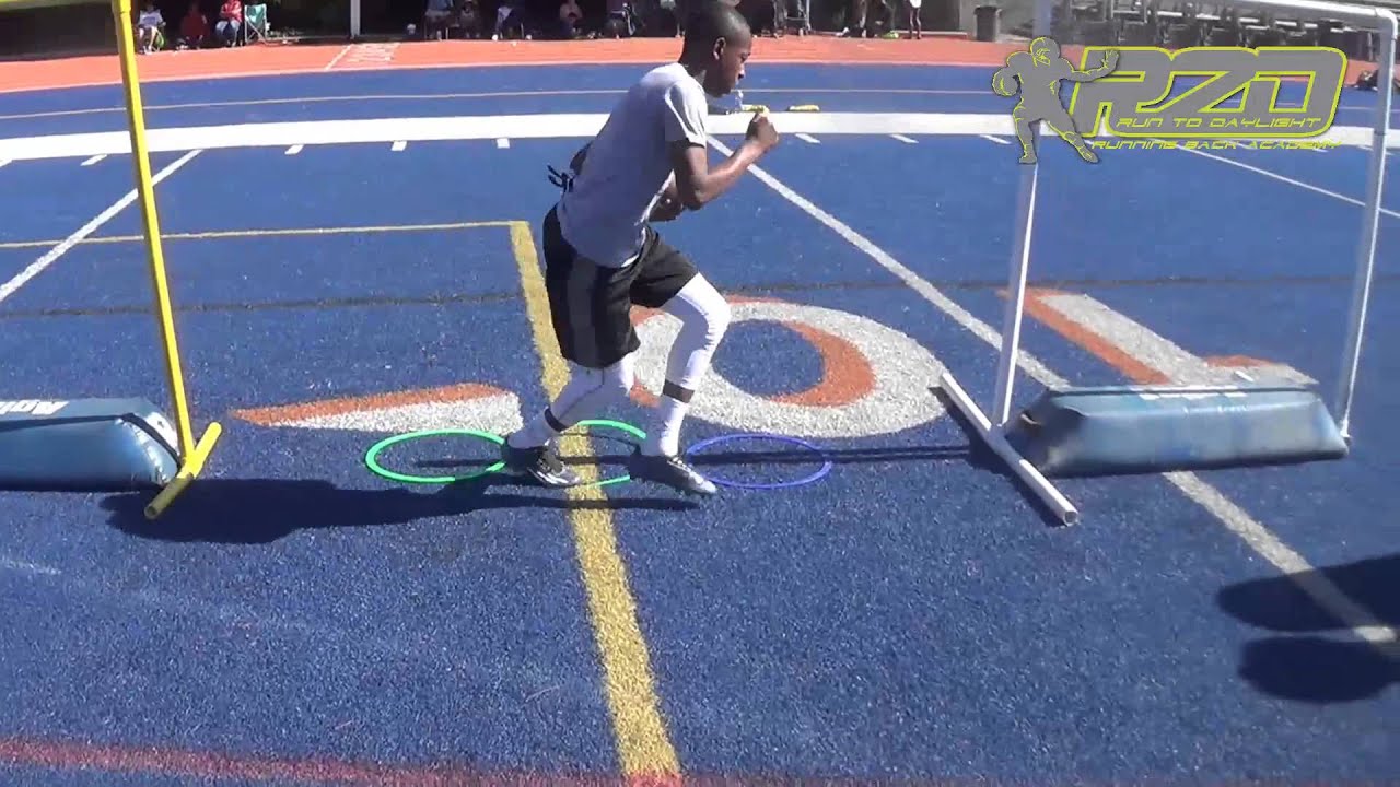 RUN 2 DAYLIGHT ALL DAY RUNNING BACK DRILLS