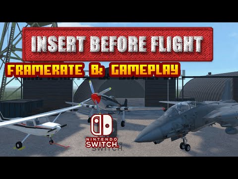 Insert Before Flight - (Nintendo Switch) - Framerate & Gameplay