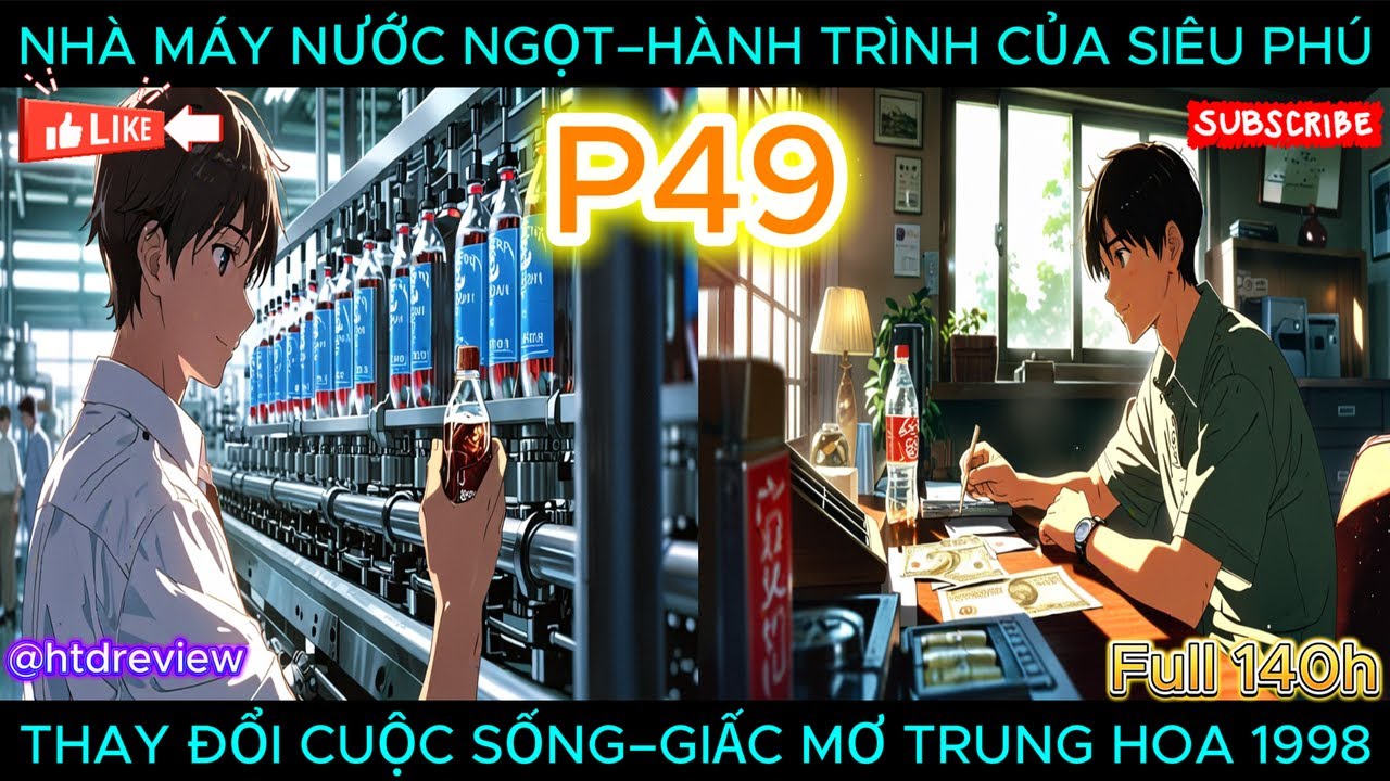 P49 | NHÀ MÁY NƯỚC NGỌT HÀNH TRÌNH CỦA SIÊU PHÚ, THAY ĐỔI CUỘC SỐNG GIẤC MƠ TRUNG HOA NĂM 1998