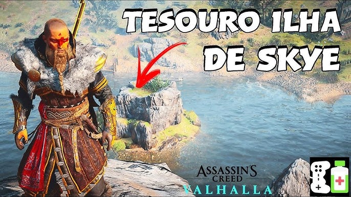 Mapa do tesouro de Crawelie de Sussex - Assassin's Creed Valhalla