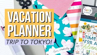 Vacation Plan With Me - Making a Japan Trip Happy Planner! Itinerary, Packing List &amp; More June 2023