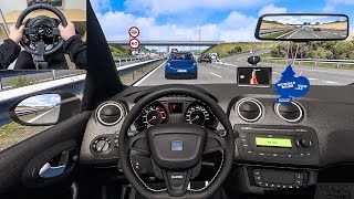 2012 Seat Ibiza Cupra  Euro Truck Simulator 2 [Steering Wheel Gameplay]
