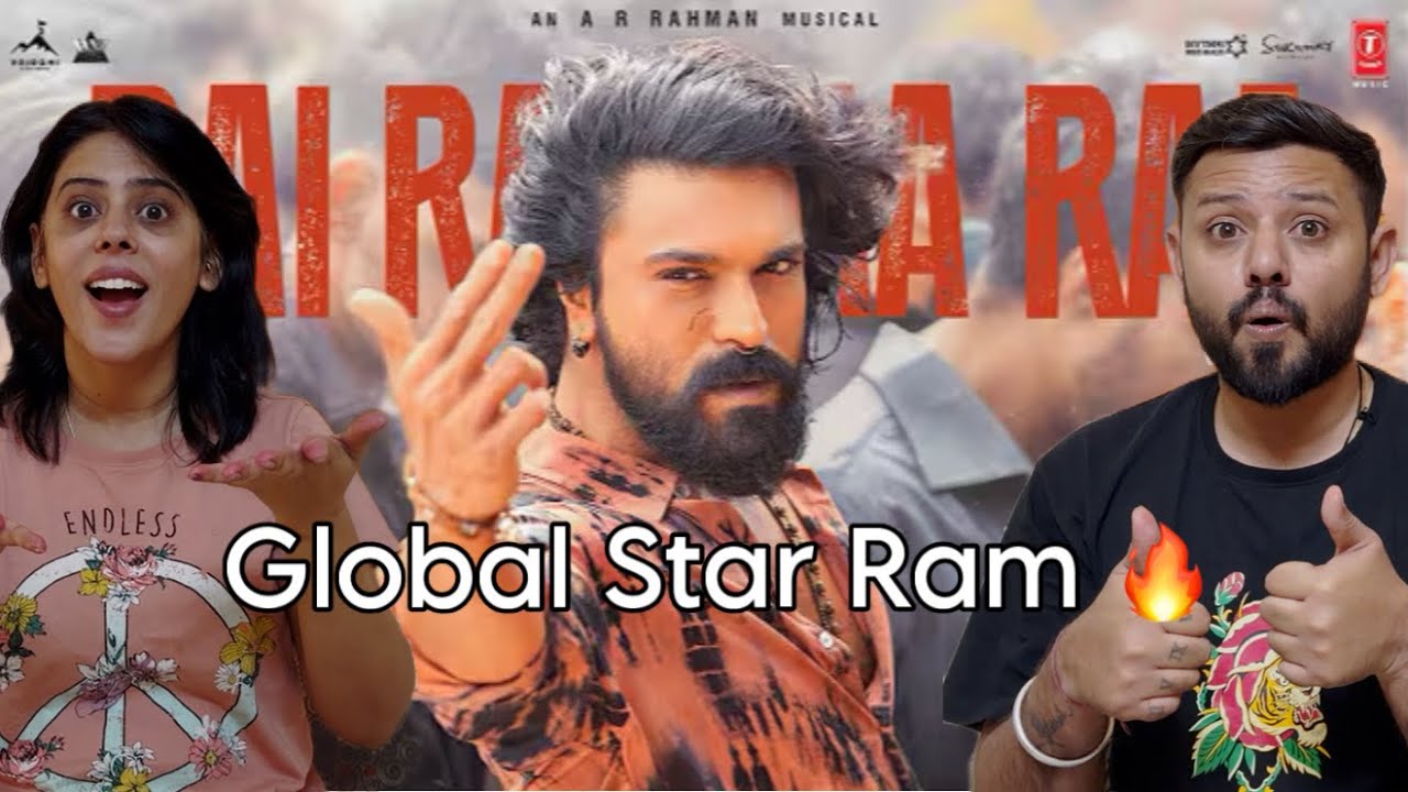 Rai Rai Raa Raa Song (Hindi) Reaction | Peddi | Ram Charan | Janhvi | Buchi Babu Sana | AR Rahman