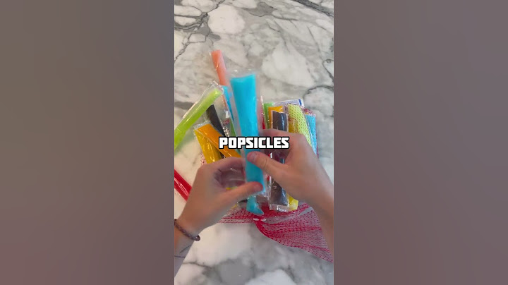 Popping Open Ice Pops! 🤨