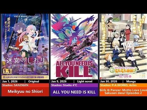 All Confirmed 2026 Anime Movies