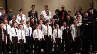20140513 154 Lake Middle School 7th Grade Boys' Choir sings 'I'se The B'y'