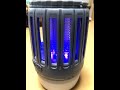 小型　電撃殺虫器　30分間テスト　さて蚊は殺虫できるのか？