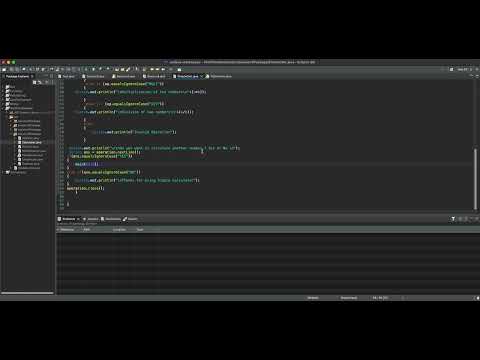 Java HW Session 5 Simple Calc by calling main method - YouTube