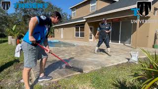 Step By Step Paver Sanding - Wet Sanding and Dry Sanding