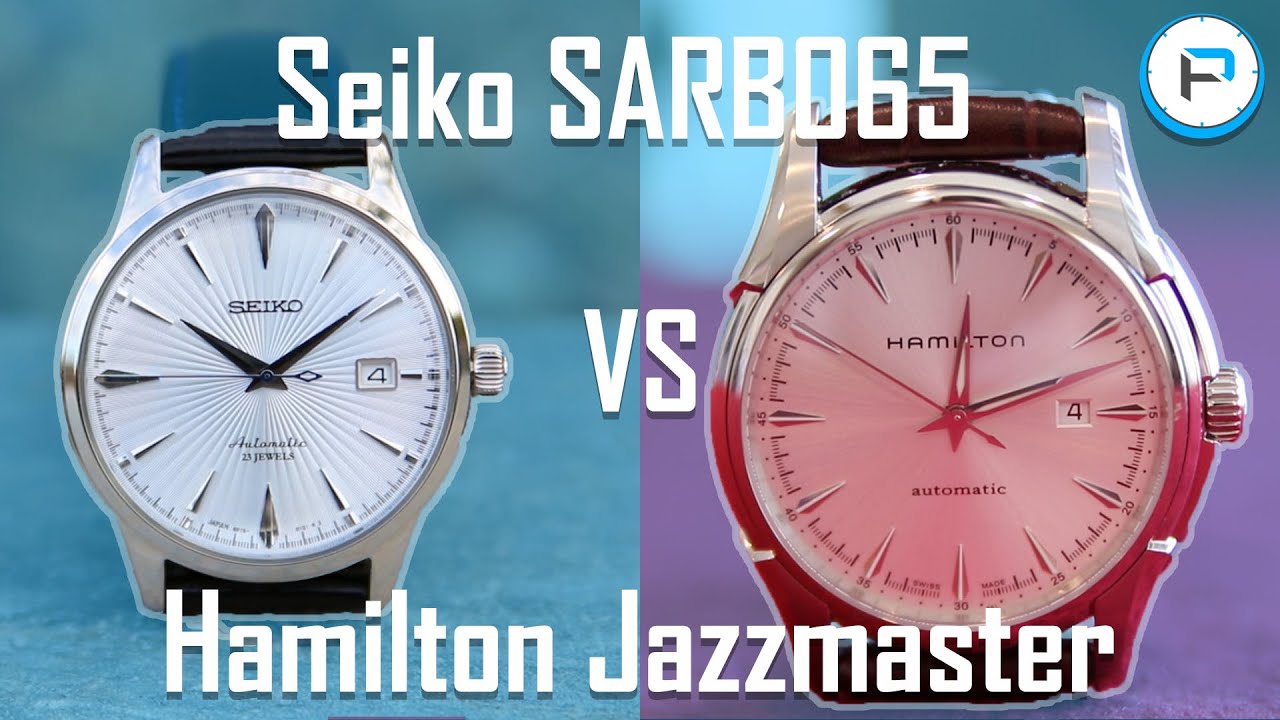 Seiko SARB065 Cocktail Time vs Hamilton Jazzmaster Viewmatic - Which should  you buy? - YouTube