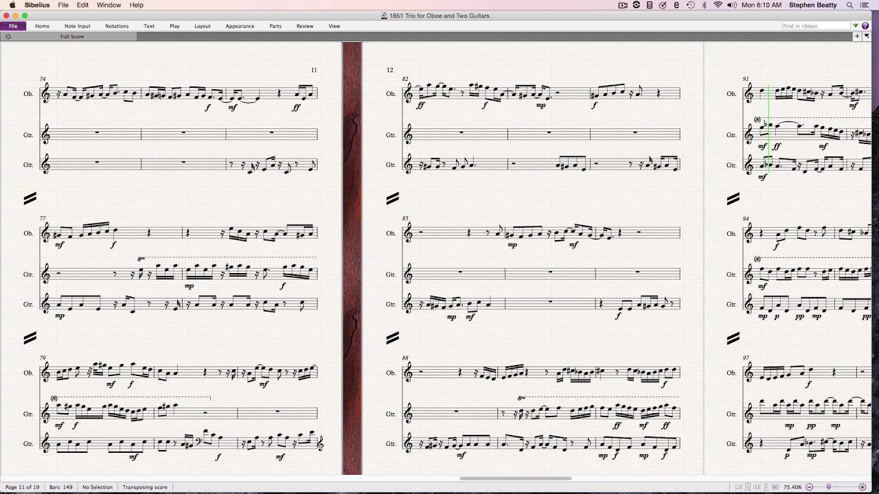 1851 Trio for Oboe and Two Guitars YouTube