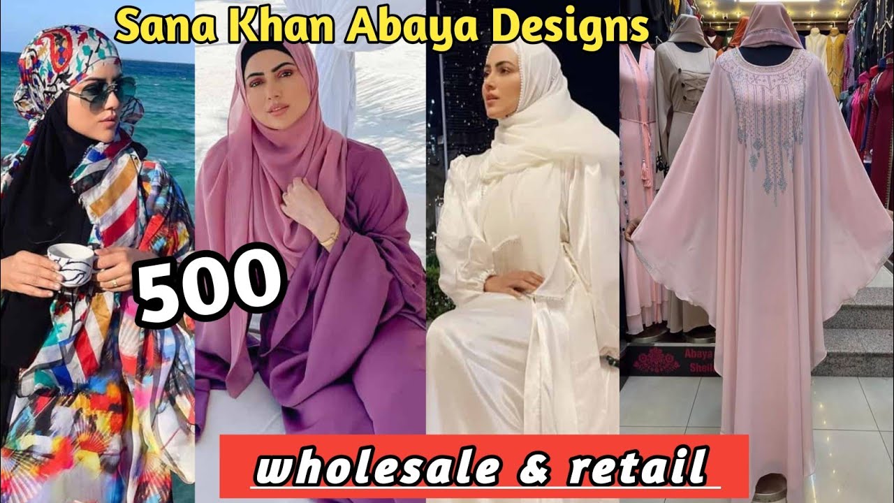 Beautiful Butterfly Abaya Designs Sana Khan New Abaya Designs