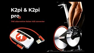 Introduction to K2pi converters for Keiser M3i