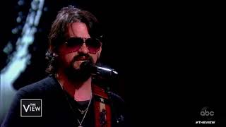 Video thumbnail of "Shooter Jennings Performs "Rhinestone Eyes" | The View"