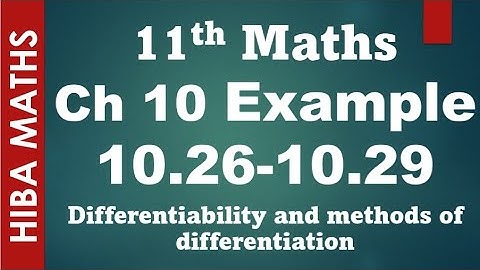 11th maths chapter 10 example 10.26-10.29 tn syllabus hiba maths