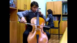 G Breval Concert №2 part 3 cello A Davydov, N Lykina piano