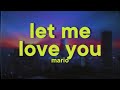 Mario Let Me Love You