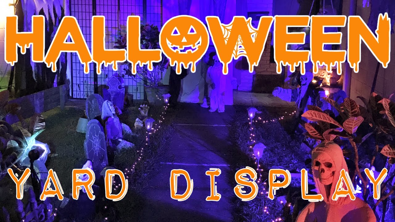 Halloween Yard Display 2020