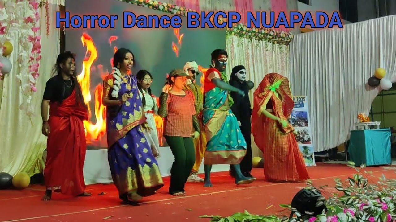 Horror Dance in Annual function Nuapada #bkcp #nuapada #pharmacy - YouTube