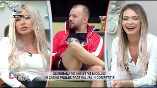 ⁣Georgiana si Antonia vs Nicolas vs Ahmet! Contrele celor doi baieti le-au socat pe fete!
