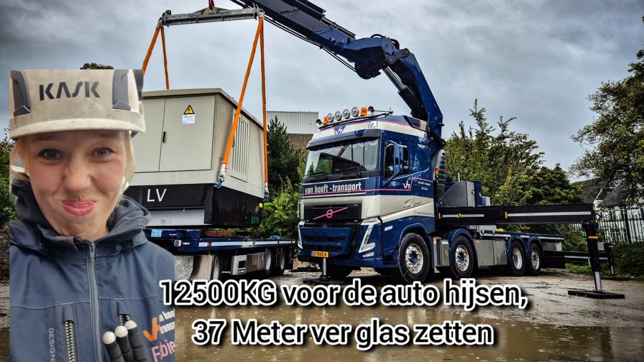 GLAS PLAATSEN OP 37 METER!! AFGELEGEN TERREIN EEN STROP VINDEN!? || Fabienne van de Pol