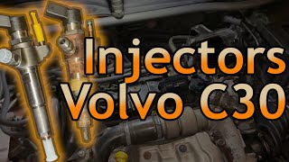 Volvo C30 D2 1.6 Diesel Injector Change D4162T