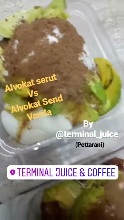 Alvokat serut By Terminal juice Makassar
