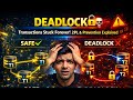 DBMS Deadlock in Hindi | Transactions Stuck Forever! 2PL & Prevention 🔒
