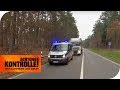 Verfolgungsjagd mit blaulicht bulgarischer truck haut ab  achtung kontrolle  kabel eins