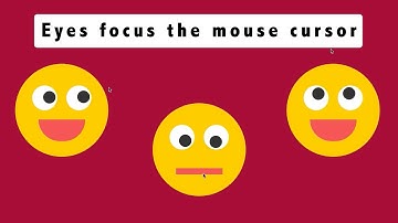 Eye Ball Follow the Mouse Cursor