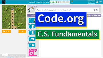 Loops with Harvester Lesson 7.6 Course B Code.org Tutorial with Answers