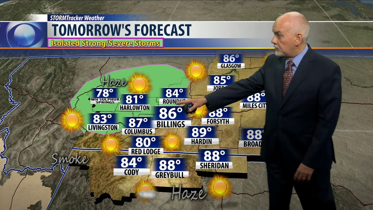 Forecast for August 23, 2018