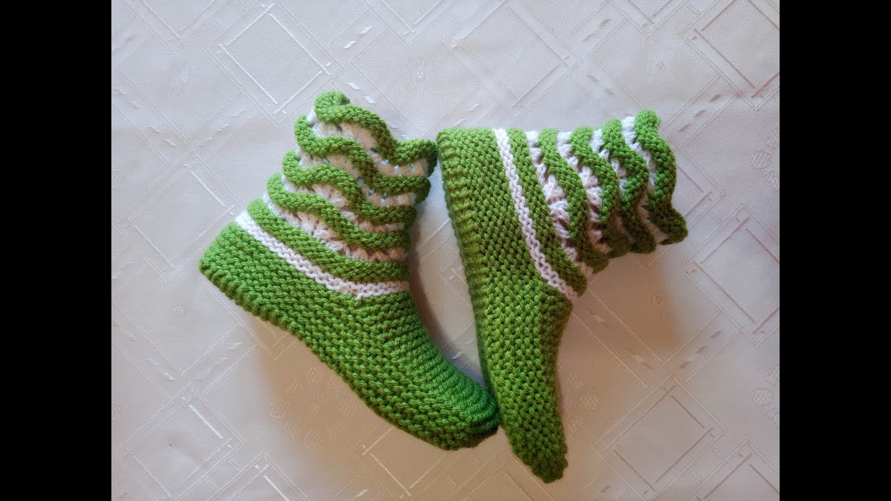 Плетени Чорапи #113 - (knitted socks) (вязаные носки) (örme çorap) (calcetines de punto)