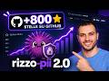 Stiamo spaccando l&rsquo;Italia! 800 stelle su GitHub - Aggiornamento rizzo-pii 2.0