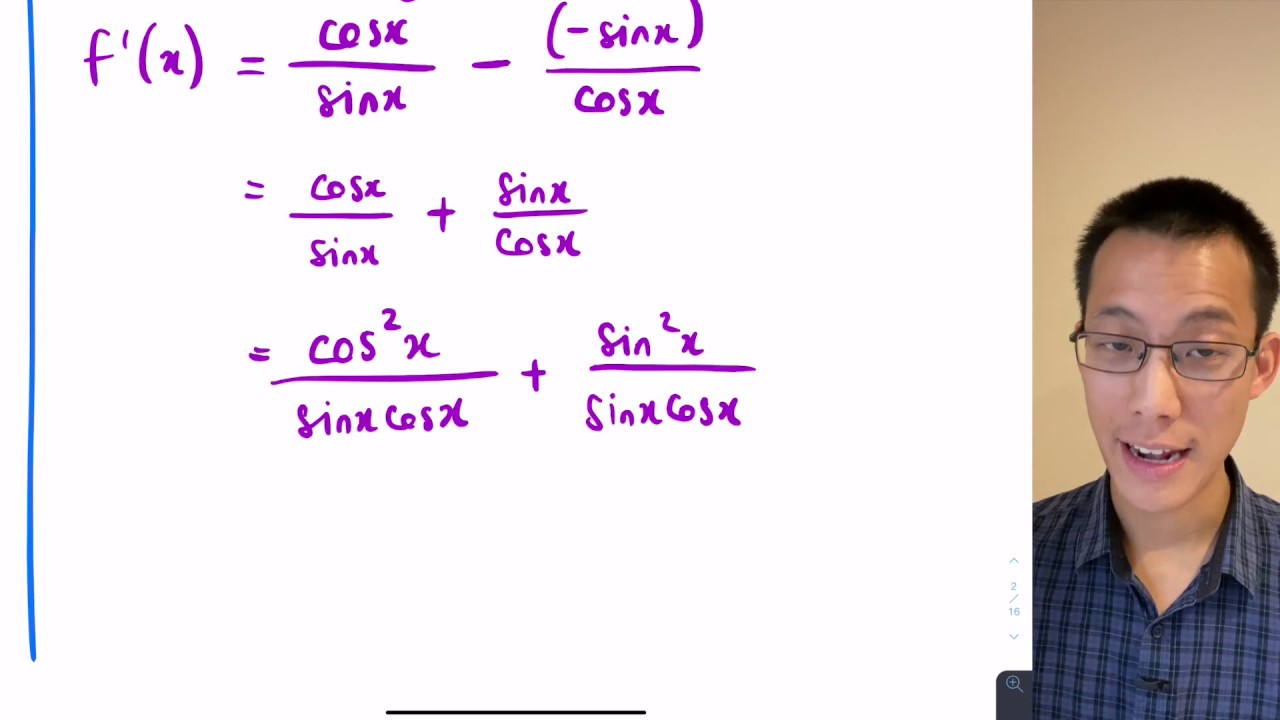 Differential Calculus Exam Review (1 of 3: Chain rule)