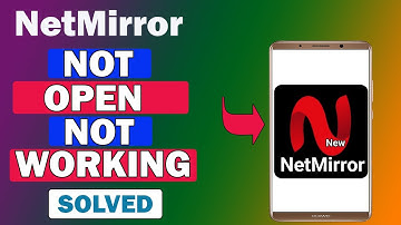 ✅Fix NetMirror App Not Opening / Not Working / Not Responding Problem ✅
