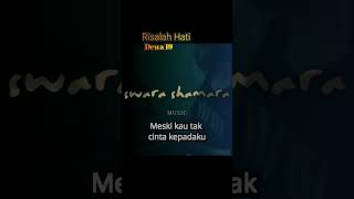 Ku bisa membuatmu jatuh cinta kepadaku #risalahhati #dewa19 #ahmaddhani #oncemekel