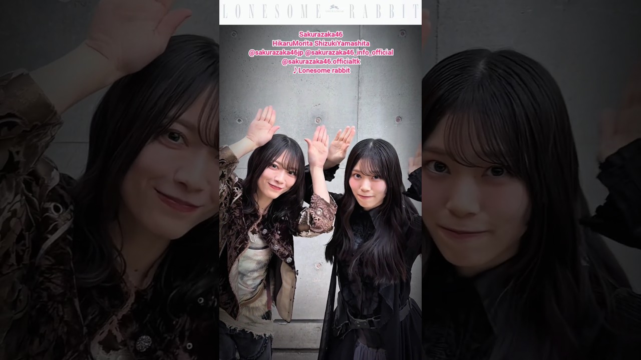 森田ひかる 山下瞳月『Lonesome rabbit』るんしーVer. 櫻坂46 ⁡ - YouTube