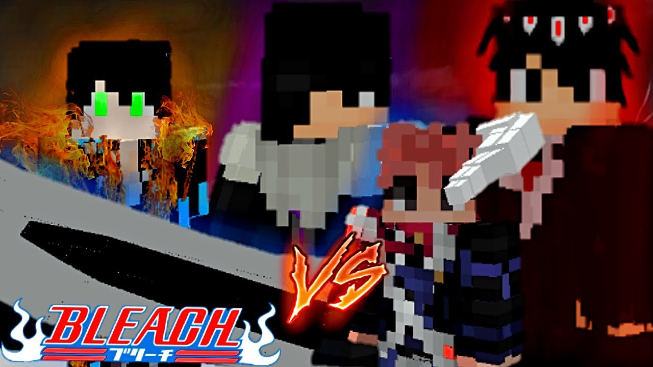 Bankai Fullbringer no melhor servidor de Bleach para Minecraft PE 1.20.15  [Bleach RV RPG] #bleach 