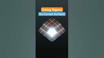 Je KUNT modelleren met Ngons | #blender3d #blendertutorial #blendermodeling